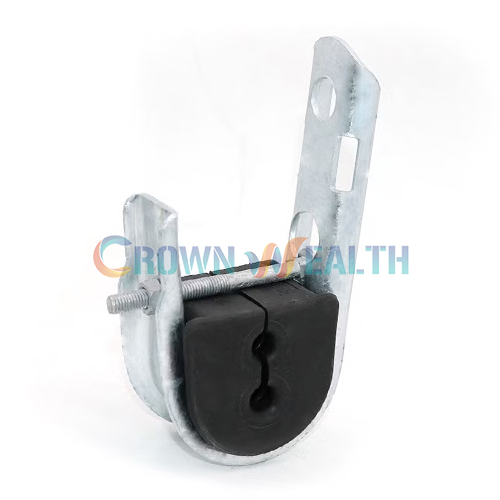 CW-SDC: J Type Suspension Clamp for Double Cables 7/18mm