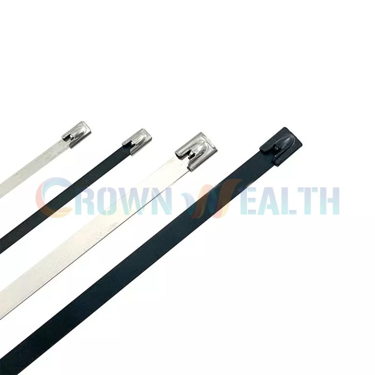 CW-SBLC: Stainless Steel Cable Ties-Ball-Lock PVC Coated Ties
