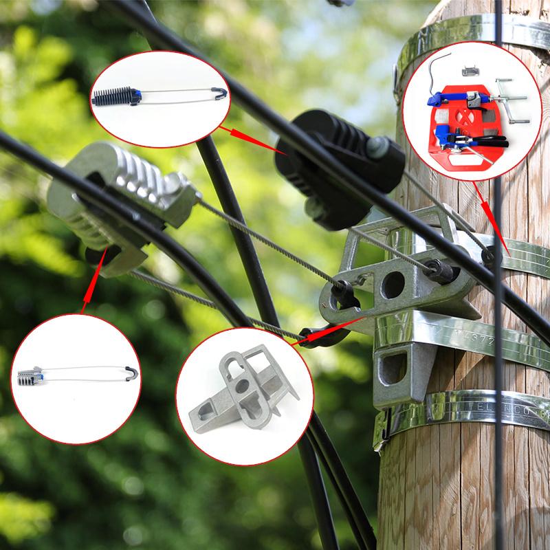 Aerial Drop Wire Clamp Manufacturer | Reliable FTTH & Telecom Cable Hardware