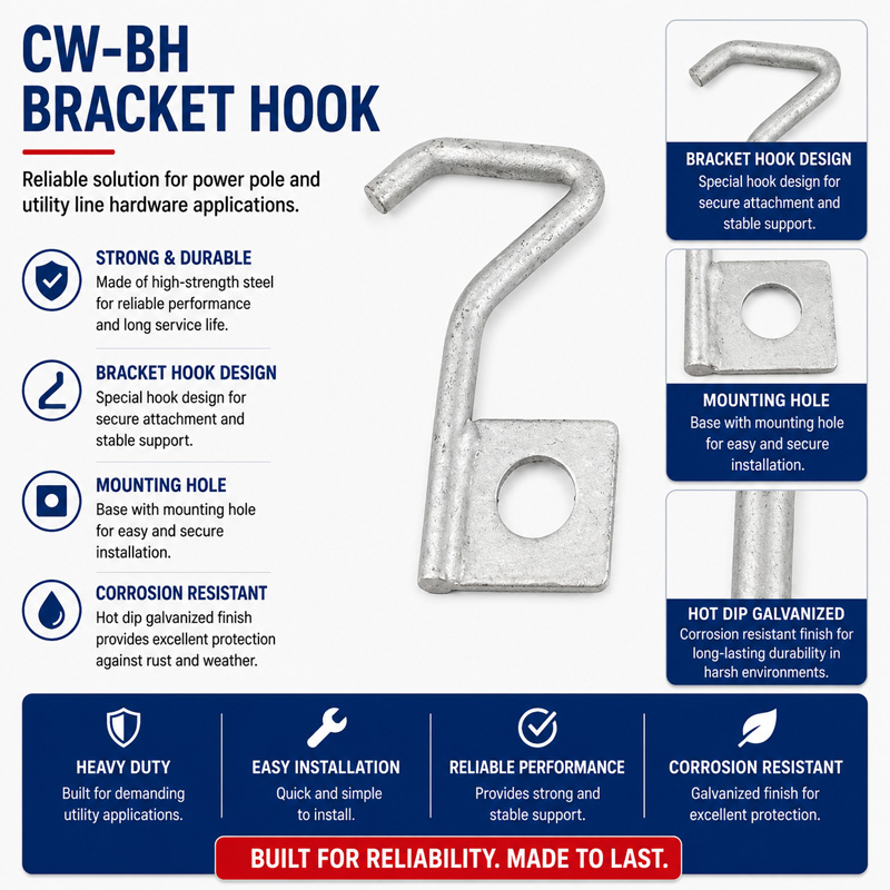 CW-JHAH: J Hook Anchor Hanger