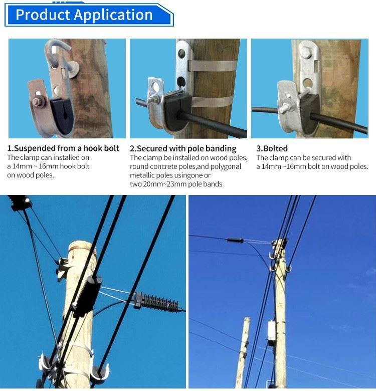Factory Direct Cable Clamps for Telecom and Power Line Projects