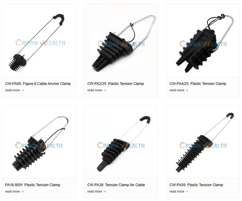 The Definitive Guide to Anchoring Clamps: Securing Aerial Networks with Hbcrownwealth Dead-End Solutions