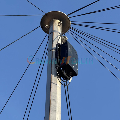 Multifunctional Telecom & Street Light Steel Poles – Galvanized Surface Treatment