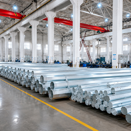 CW-8MP-X: Steel Utility Pole | Octagonal Steel Pole | Galvanized Steel Utility Pole