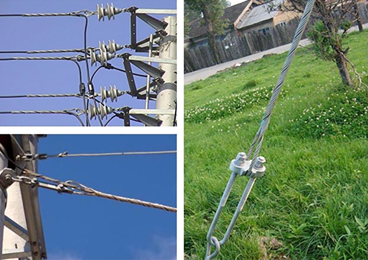 High Strength Galvanized Guy Grips for Utility and Pole Line Applications