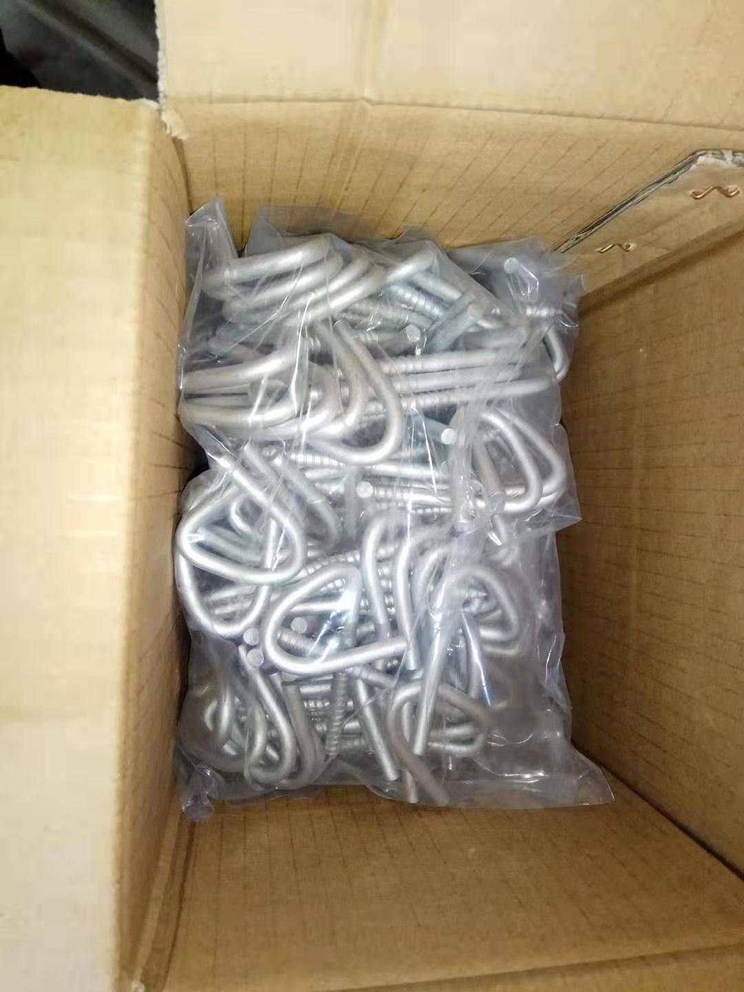 Drive Hook Bolt Manufacture Galvanized J Screw Hook P House Hook